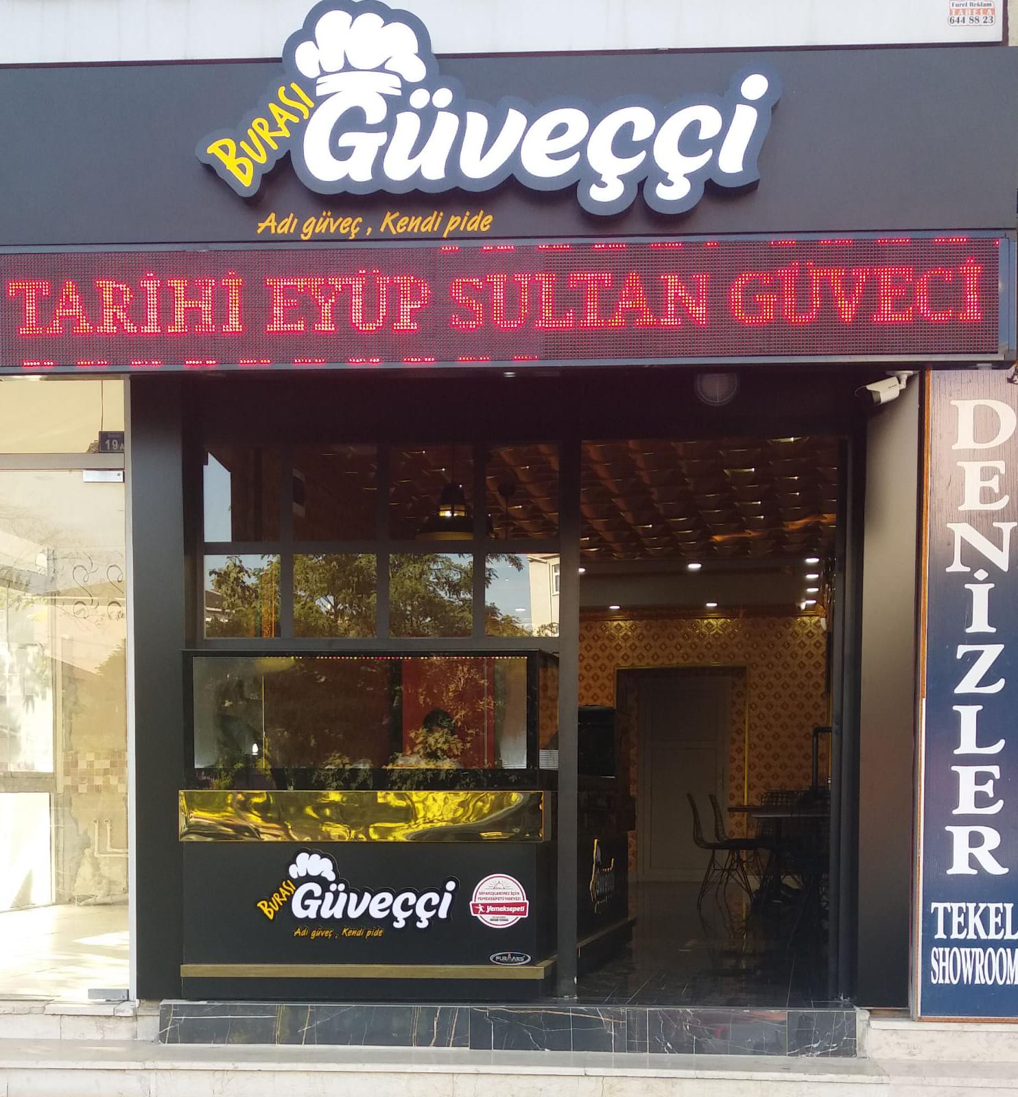 Pusula Cafe iç mekan